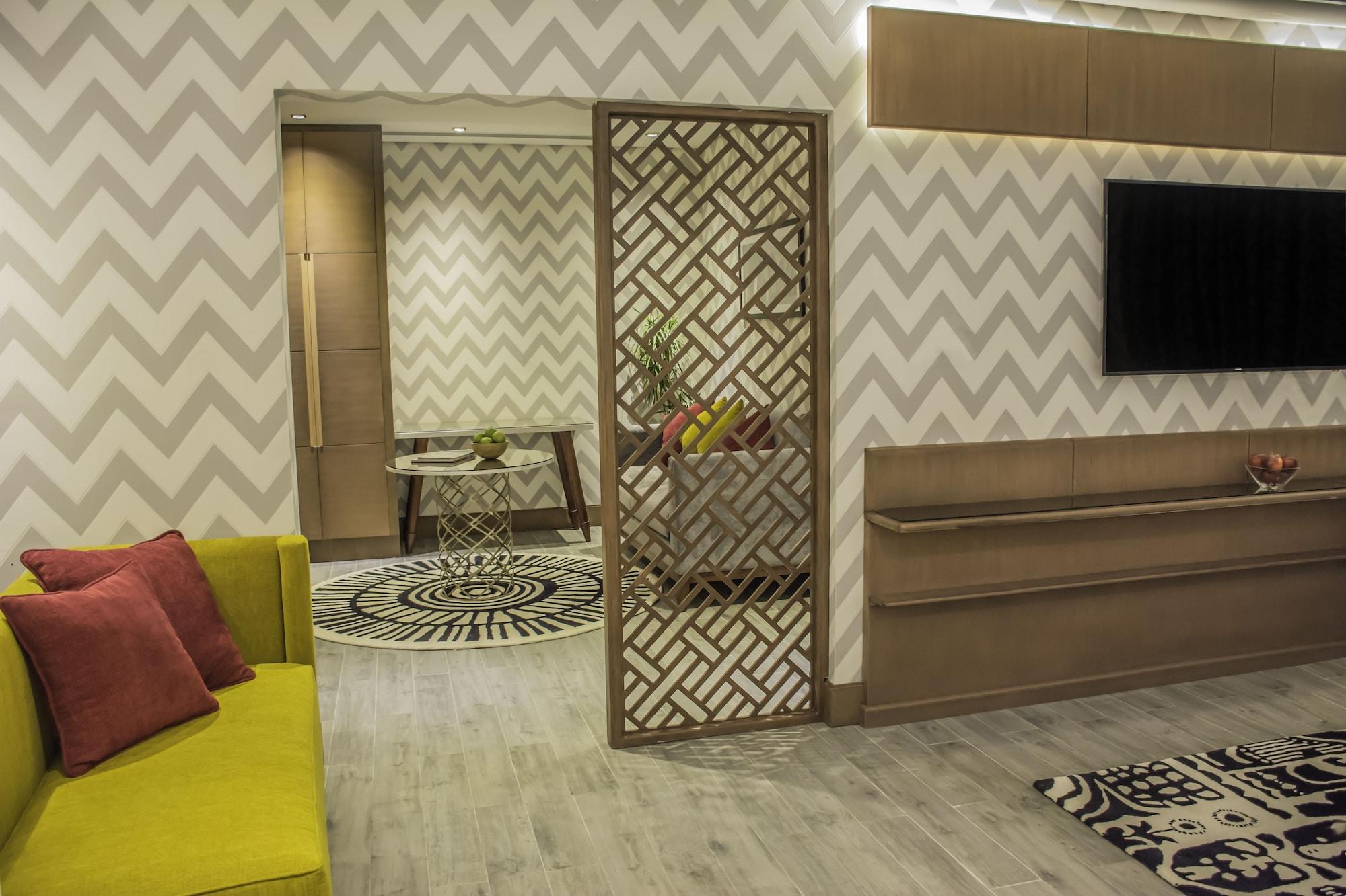 Radisson Blu Resort, Al Khobar Halvmånebugten Eksteriør billede A room divider in a living room