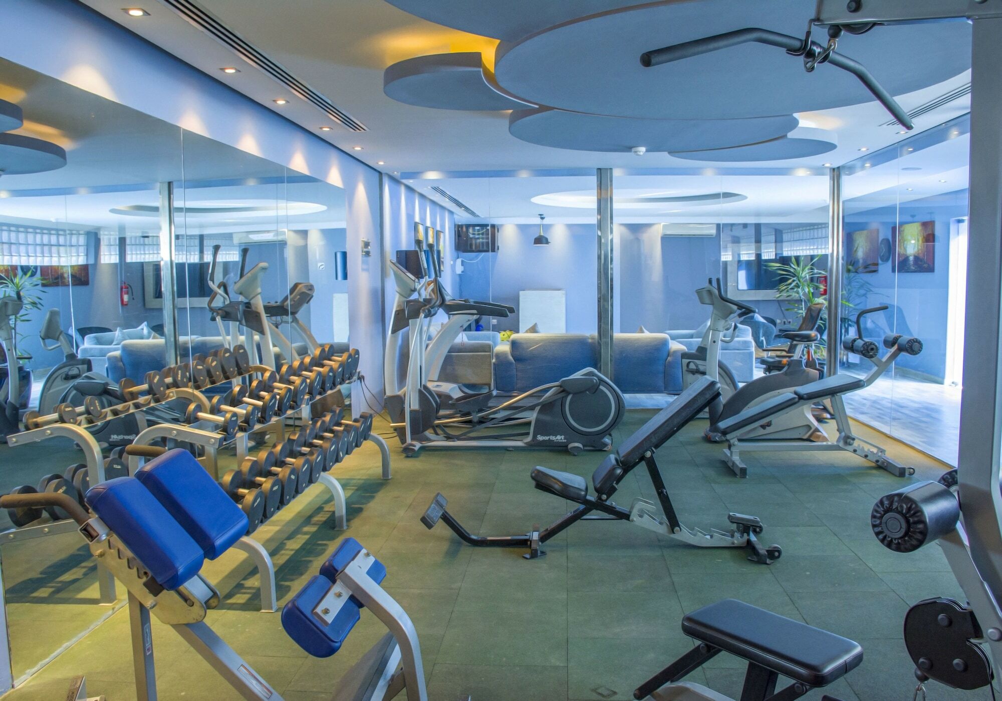 Radisson Blu Resort, Al Khobar Halvmånebugten Eksteriør billede A gym
